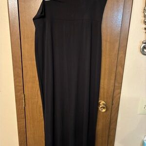 Y2K  Black Maxi-skirt l/XL